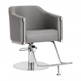 Hairdressing Chair GABBIANO BURGOS Grey